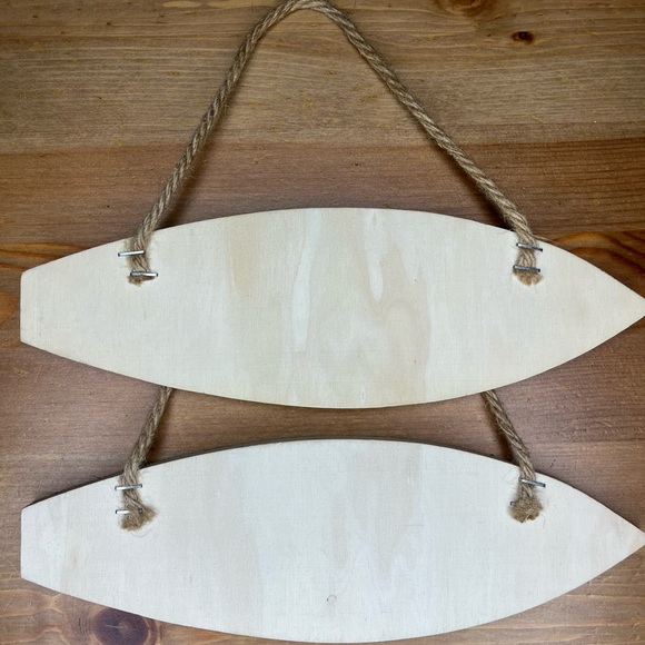 Colorful Surfboard Wall Decor Set of 2 - Picture 2 of 7